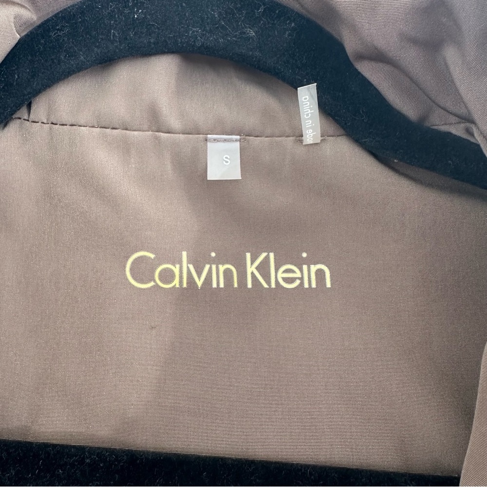 Calvin Klein Everyday Jacket Coat Size Small Rain, Fall, Wind Breaker - Picture 7 of 7